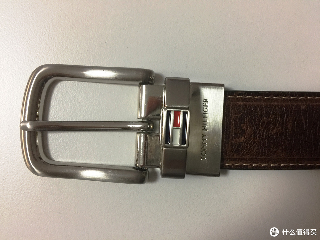 美亚直邮 Tommy Hilfiger Ribbon Inlay Belt 男士腰带