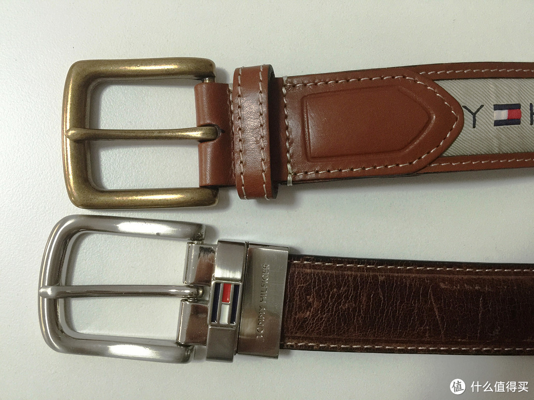 美亚直邮 Tommy Hilfiger Ribbon Inlay Belt 男士腰带