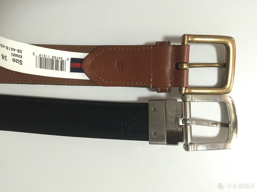 美亚直邮 Tommy Hilfiger Ribbon Inlay Belt 男士腰带