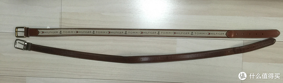 美亚直邮 Tommy Hilfiger Ribbon Inlay Belt 男士腰带