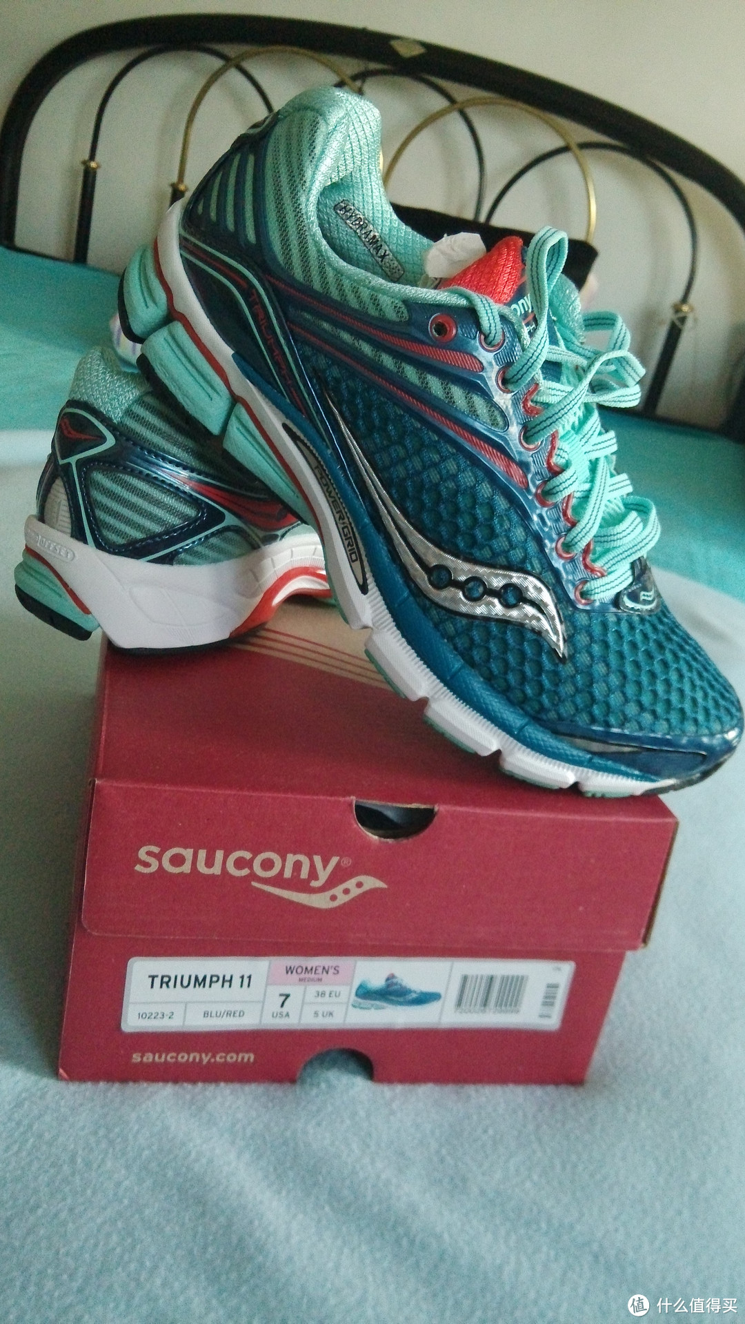 小白的第一双豌豆鞋：saucony 索康尼 Triumph 11 女款*级缓震跑鞋