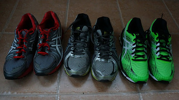 13、15、17——三代ASICS 亚瑟士 NIMBUS 跑步鞋