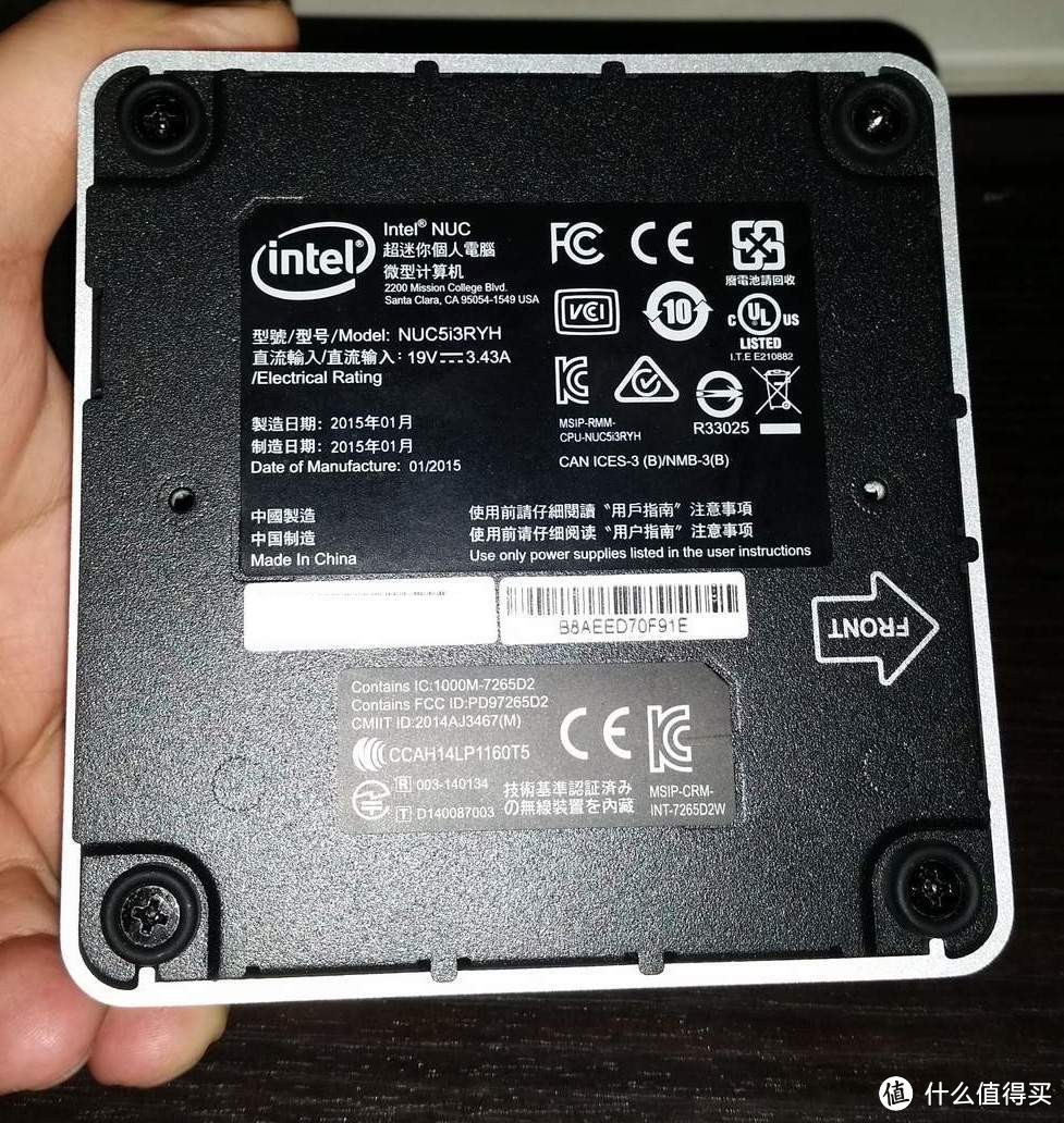 第5代Broadwell CPU加持：intel NUC 紧凑型准系统 开箱