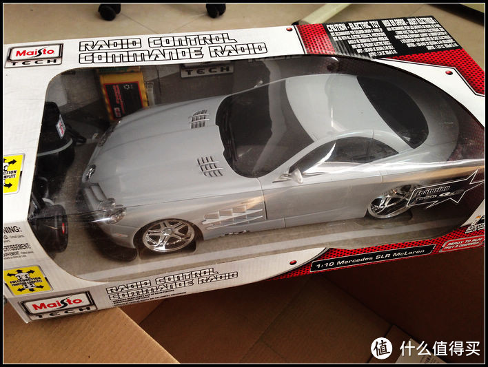 一次冲动的购物！Maisto 美驰图 1：10 Mercedes Benz SLR McLaren 遥控车