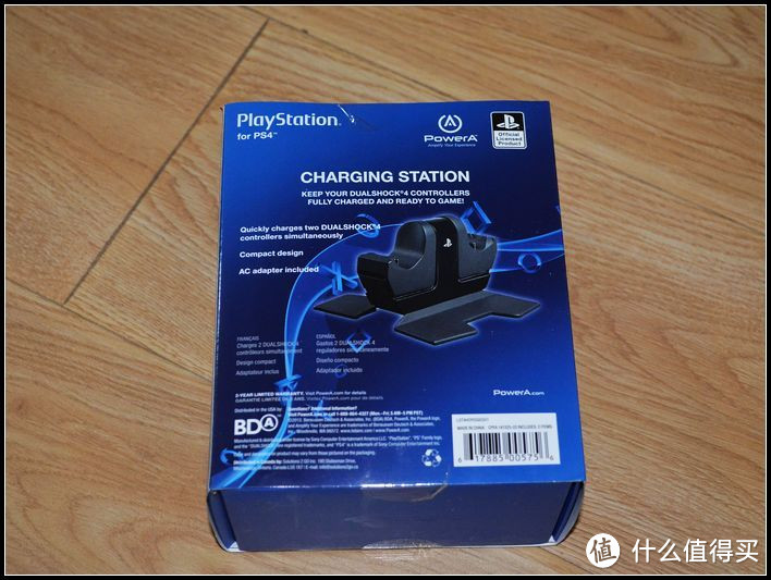 再也不用为充电犯愁了！PowerA DualShock 4 Controller Charging Station PS4双手柄充电器