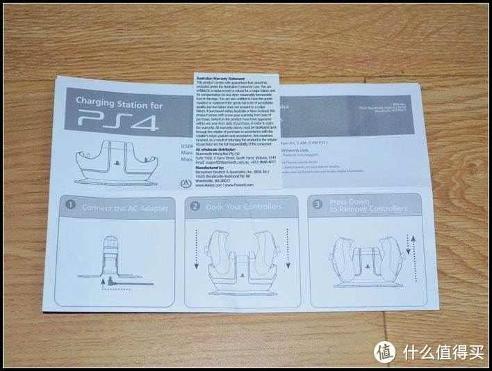 再也不用为充电犯愁了！PowerA DualShock 4 Controller Charging Station PS4双手柄充电器