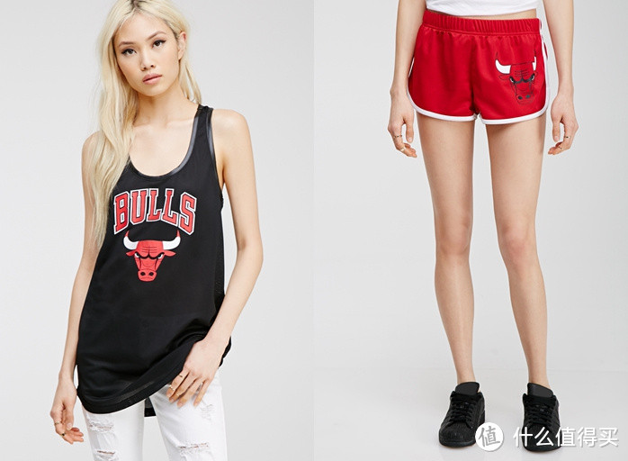 美妞爱篮球：FOREVER 21 与 NBA 官方合作2015新款女装上市