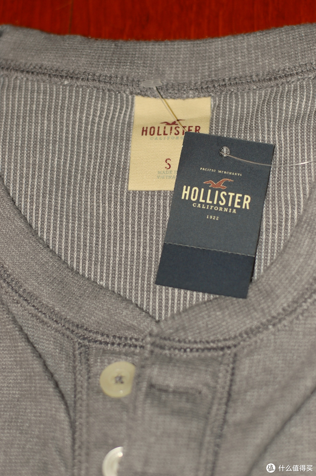 经典长T：HOLLISTER PACIFIC COAST 亨利衫