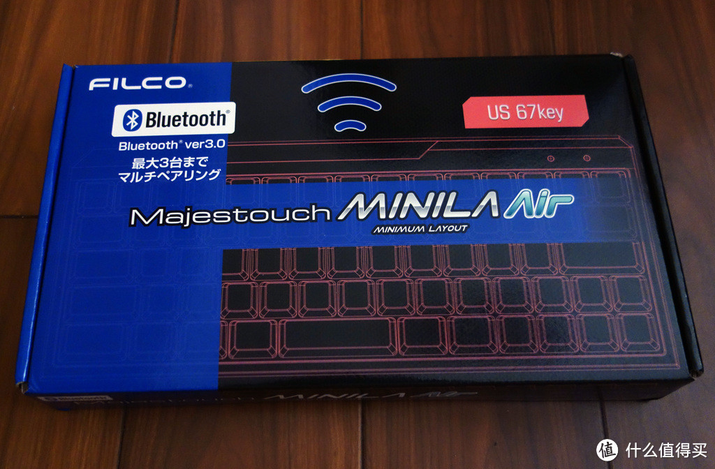 FILCO 斐尔可 Majestouch 「MINILA AIR」迷你啦红轴 蓝牙版