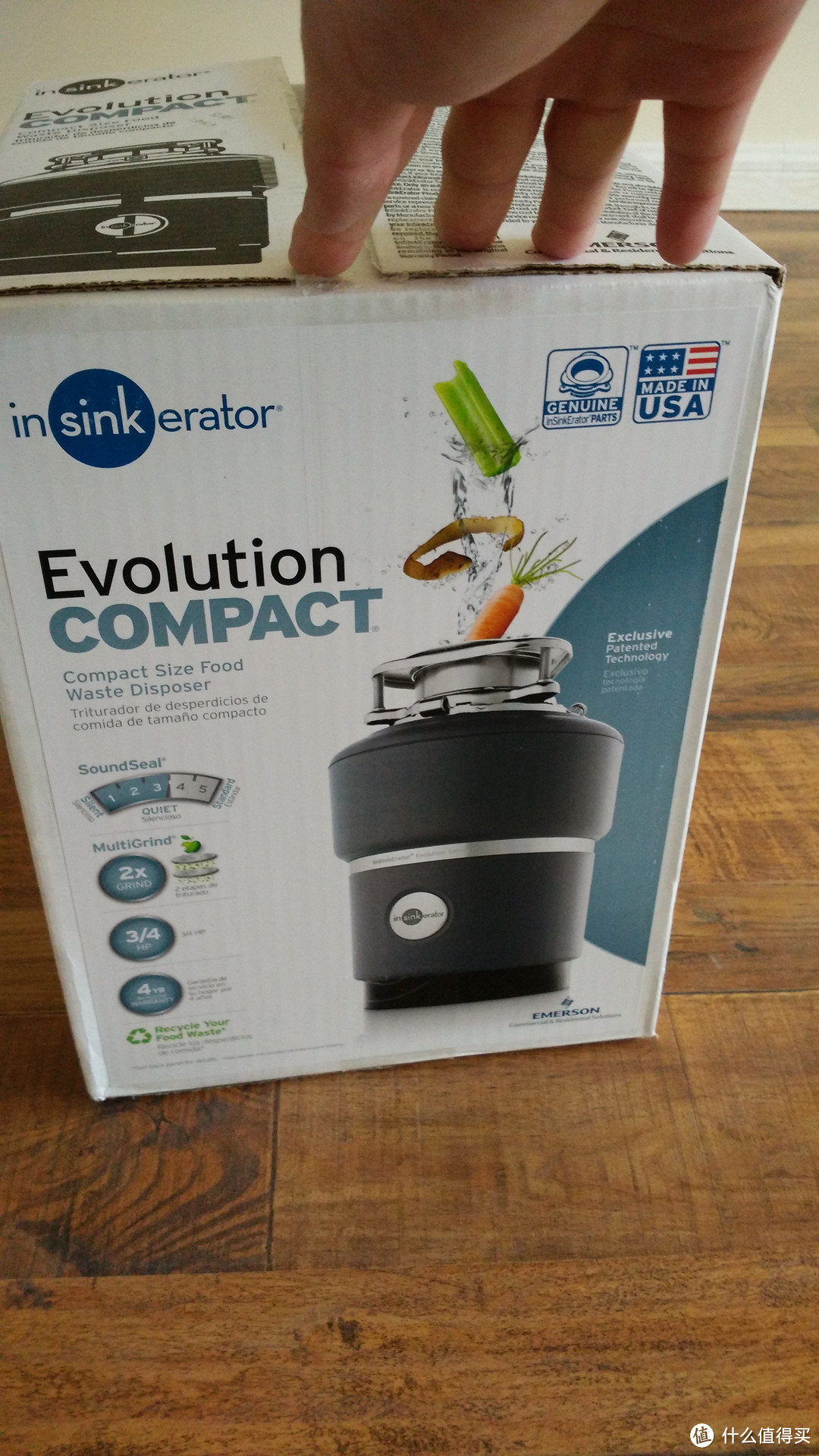 海淘 InSinkErator 爱适易 E100 食物垃圾处理器