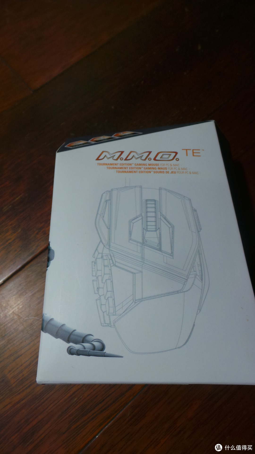 Mad Catz 美加狮 M.M.O.TE 游戏竞赛鼠标 蓝灵版