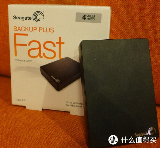 美亚超值入手Seagate 希捷 睿品 4T 2.5英寸高速便携式移动硬盘 黑色 (STDA4000300)