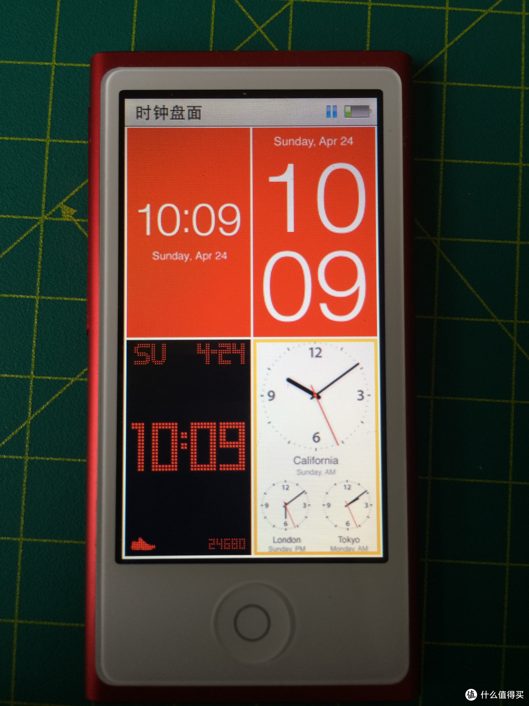 买的就是情怀 7代apple Ipod Nano Product Red测评 音频播放器 什么值得买