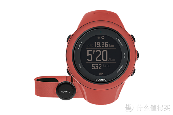 将支持中文和安卓:SUUNTO 颂拓 发布 Ambit 3 Run 跑表和彩色心率带