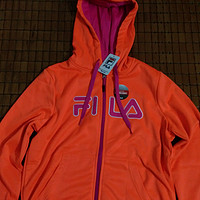 FiLA女款白菜外套 — Plaited Fleece Full Zip Hoody