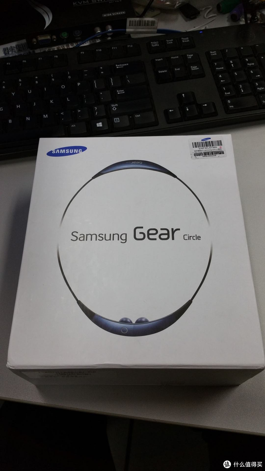 SAMSUNG 三星 gear circle 蓝牙运动耳机 简单开箱体验