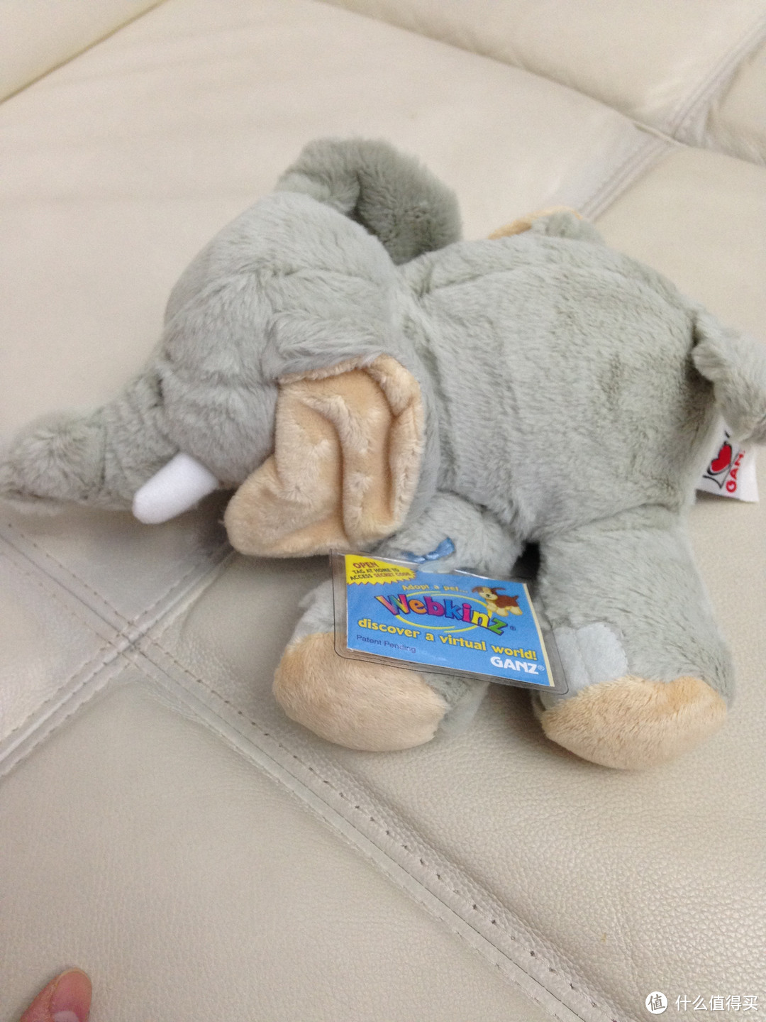 Webkinz Velvety Elephant 天鹅绒小象