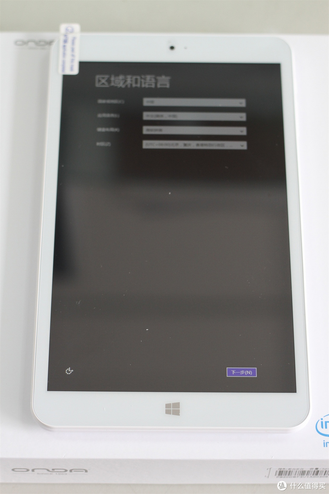 简单开箱，简单使用，简单吐槽：Onda 昂达 V820w 双系统 WIFI 32GB 8英寸 Win8平板电脑