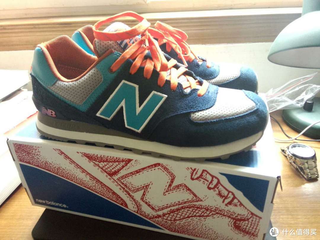 国内买不到的绝美配色：美亚直邮 new balance 新百伦 ML574 Out East Collection 跑鞋