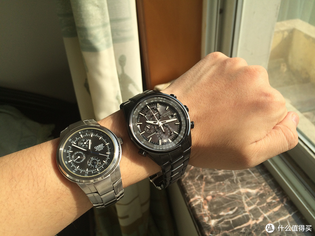 #本站首晒# 一只主管非洲海域的海神：CASIO 海神 OCEANUS OCW-G1100B 开箱