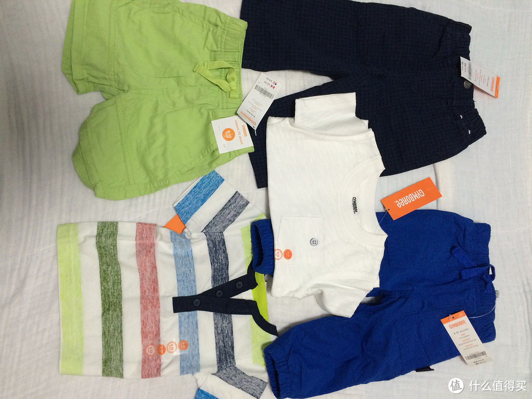 美亚海淘 GYMBOREE 金宝贝、Carter's 卡特 童装，附海淘童装心得