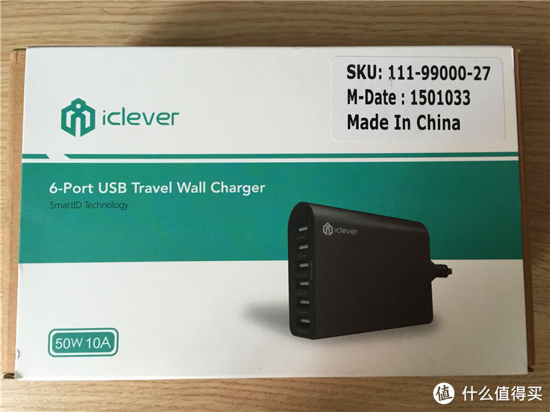 当下的你我，值得拥有：iClever 6-Port 50W 10A 6口50瓦USB充电器 & cheero 阿楞 1.6ft 50cm长数据线