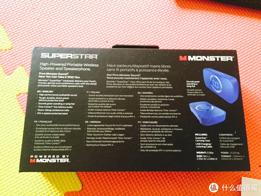 幼教玩具：Monster 魔声 Superstar 蓝牙音箱 简单评测