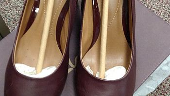 Clarks 其乐 Basil Auburn Dress Pump 女款真皮高跟鞋