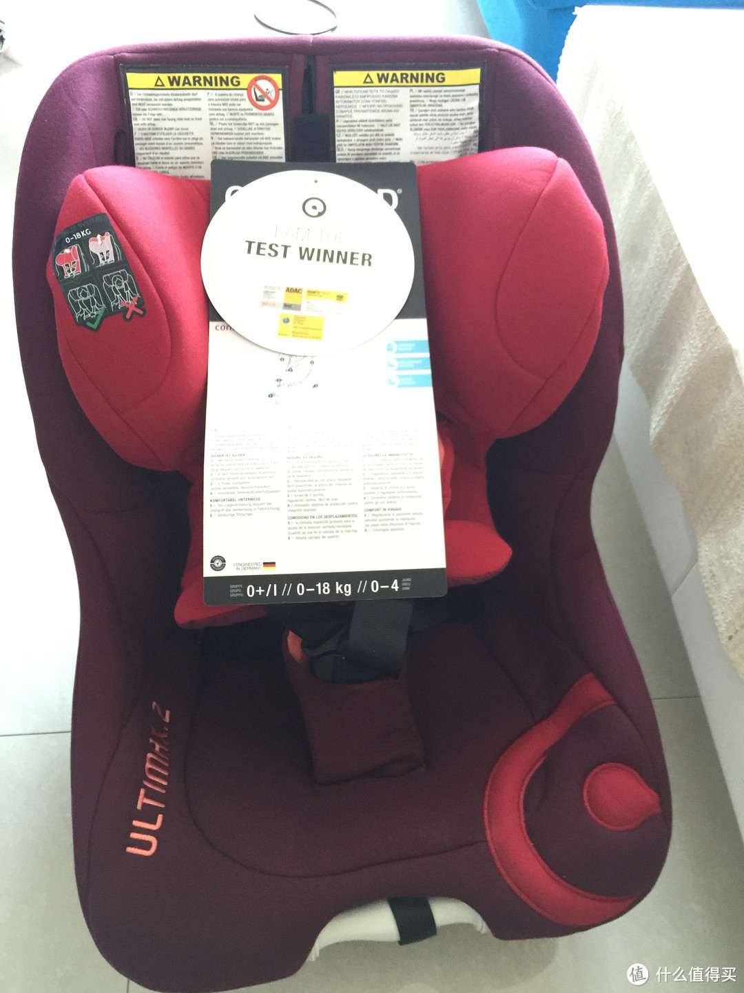 CONCORD 安全座椅 Ultimax2的惊喜与吐槽