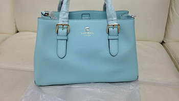 Kate Spade Cove Street Provence（CY BLUE小清新蓝色）单肩手拎两用包包