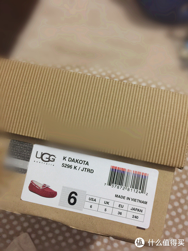 UGG australia Kids Dakota 童款船鞋