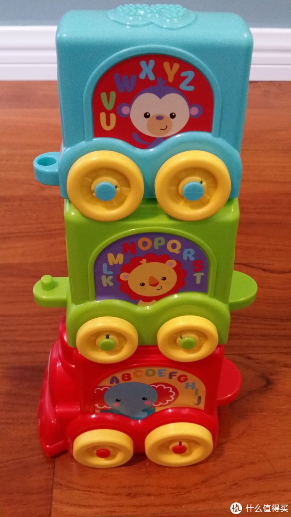 bb玩具哪些值得买 篇二:fisher price 费雪 缤纷动物叠叠车
