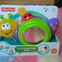 Fisher-Price 费雪 Go Baby Go! 1-2-3 Crawl Along Snail 蜗牛爬行玩具