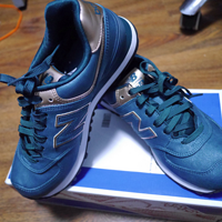 New Balance 新百伦 Classics WL574 Precious Metals Classic 休闲运动鞋