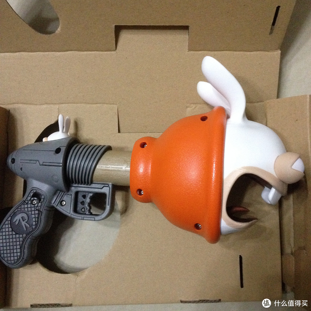 McFarlane TOYS Rabbids Super Plunger Blaster 疯兔造型 整蛊玩具手枪