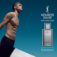 经典再造：SAINT LAURENT PARIS 圣罗兰 推出 2015春夏新款男香 Kouros Silver