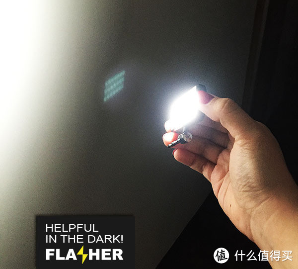 众筹精选：FLASHER手机外置闪光灯 可用于自拍补光