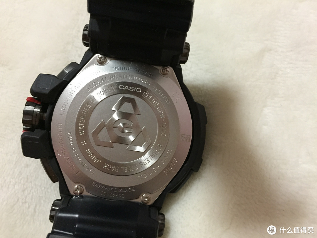 GPS与6局电波双对时：CASIO 卡西欧 G-SHOCK GPW-1000 男款腕表