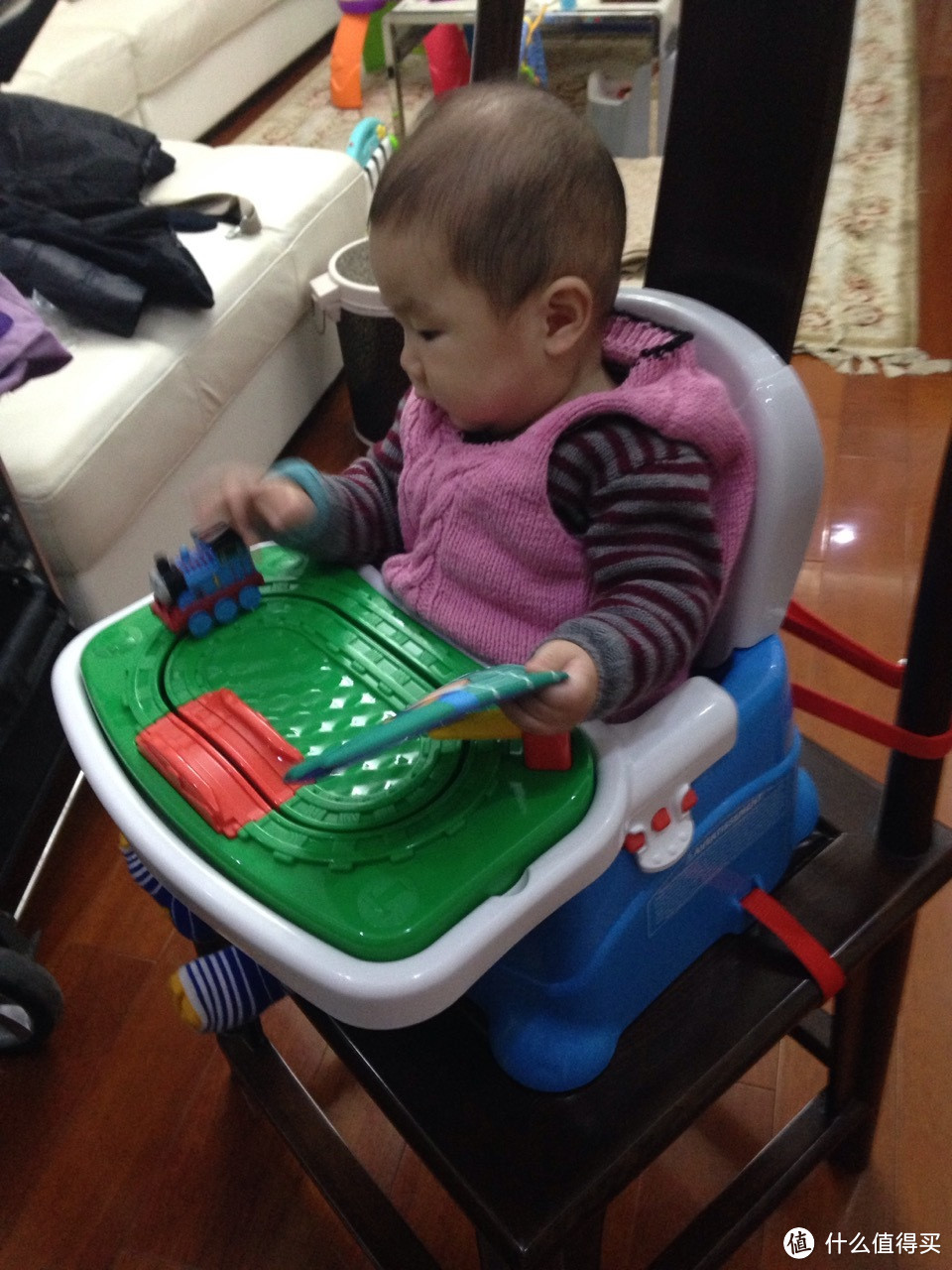 Fisher-Price 费雪 Thomas and Friends 托马斯火车 Tray Play Booster Seat 便携式餐椅