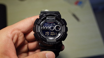 全球独此一款！CASIO 卡西欧 G-SHOCK GD-100 男款腕表 黑色 手工换壳