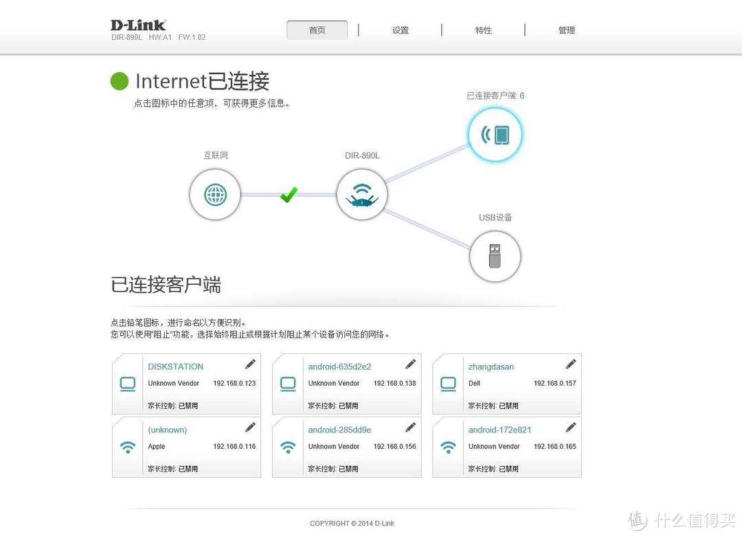 大脑发热入手 D-Link 友讯 DIR-890L 11AC 3200M双频千兆云路由 开箱