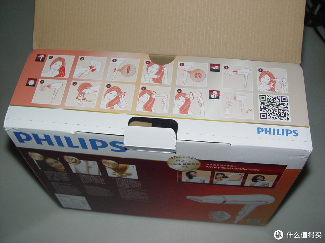 给LP的节日礼物：PHILIPS 飞利浦 HP8235/00 负离子电吹风、HP4585 负离子梳