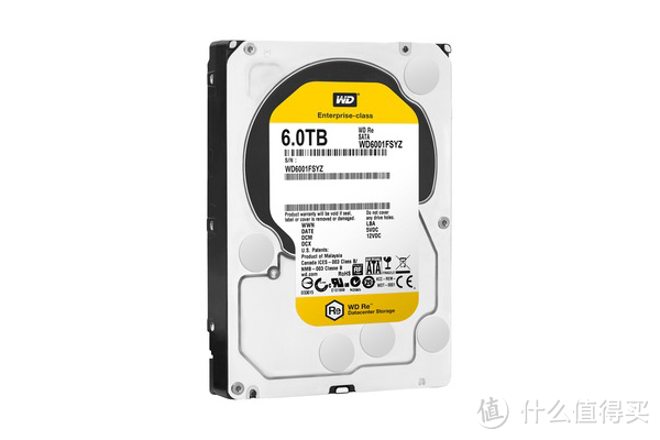 年数据处理量550TB：WD 西部数据 发布 “黄盘”RE+系列企业级低功耗硬盘