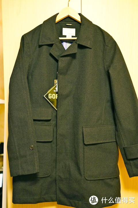 都市机能——nanamica GORE-TEX Soutien Collar Wool Coat 羊绒大衣 上身感受