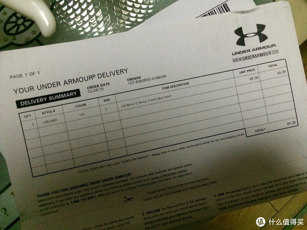 新年一双新跑鞋：美亚购入 UNDER ARMOUR ro G Strive V 跑鞋