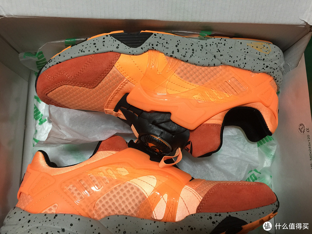 Puma 彪马 Disc Blaze Mesh Evolution Fluro Orange 男款跑鞋