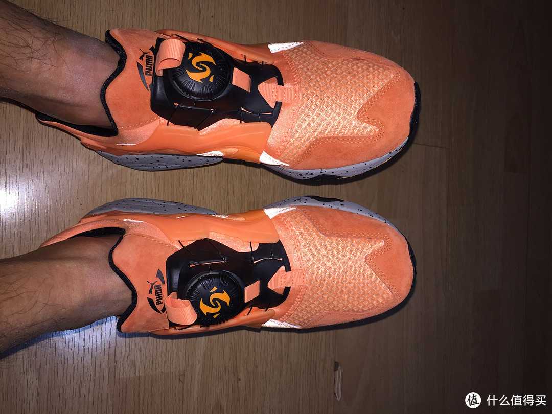 Puma 彪马 Disc Blaze Mesh Evolution Fluro Orange 男款跑鞋