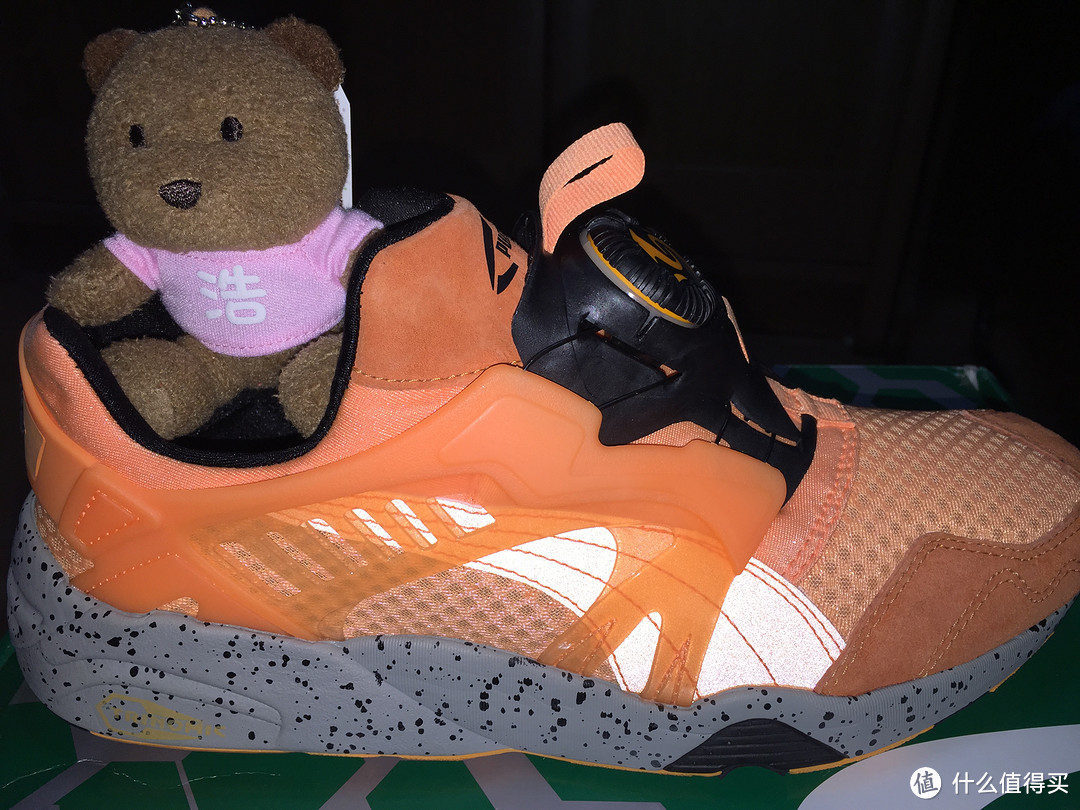 Puma 彪马 Disc Blaze Mesh Evolution Fluro Orange 男款跑鞋