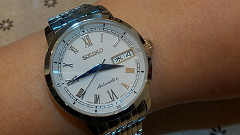 送给自己的小礼物：SEIKO 精工 领航14代机械女士手表 SRP899J1