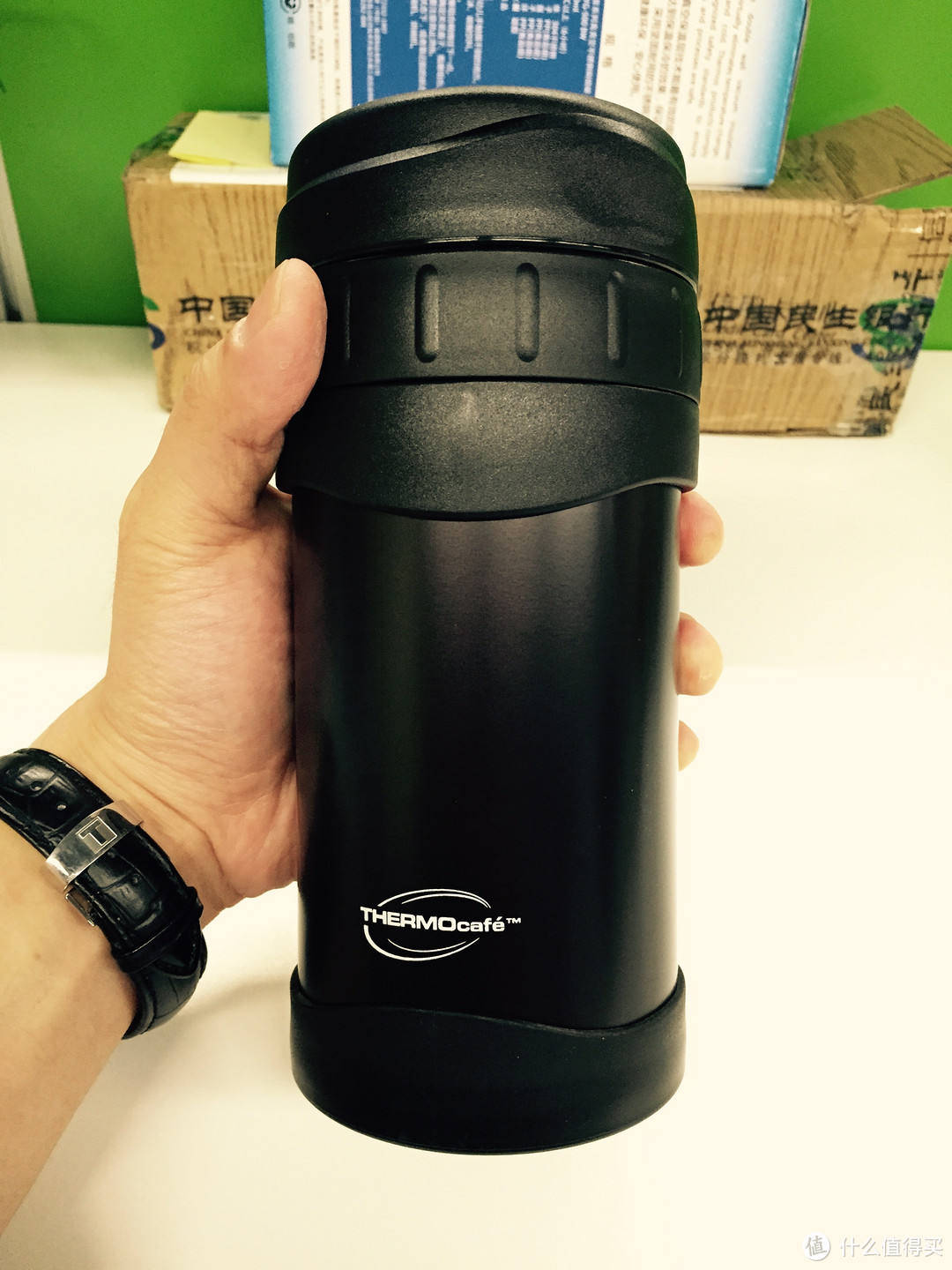 民生信用卡羊毛：THERMOS 膳魔师焖烧杯 CSYG-500BW，试做麦片粥